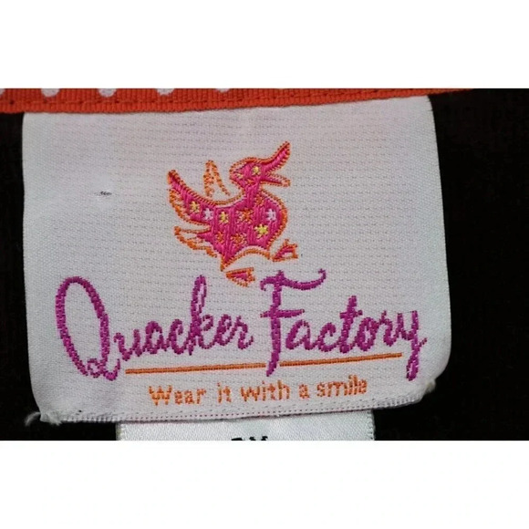 Quaker Factory Long Sleeve Button Up Corduroy Top-3X-Embroidered-Beaded - Picture 3 of 10